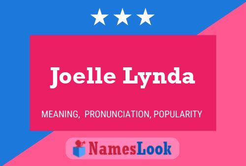 Joelle Lynda Namensposter