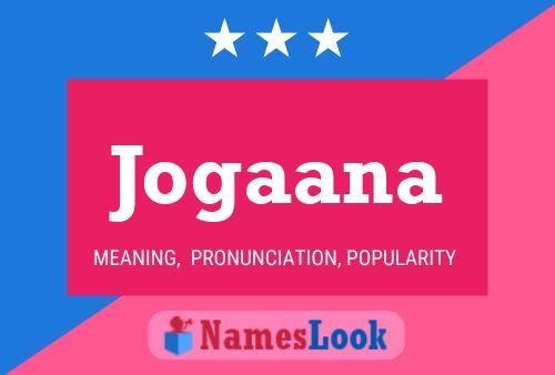 Jogaana Namensposter