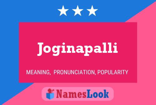 Joginapalli Namensposter