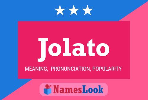 Jolato Namensposter