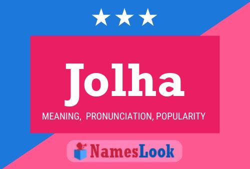 Jolha Namensposter