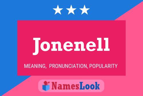 Jonenell Namensposter