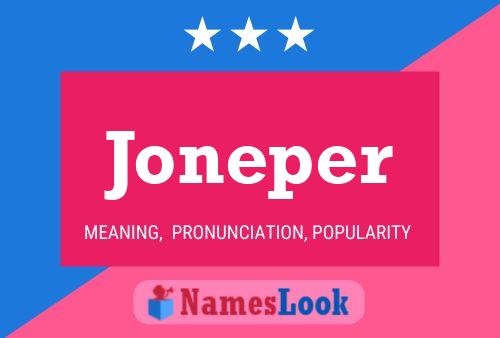 Joneper Namensposter