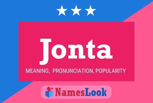 Jonta Namensposter