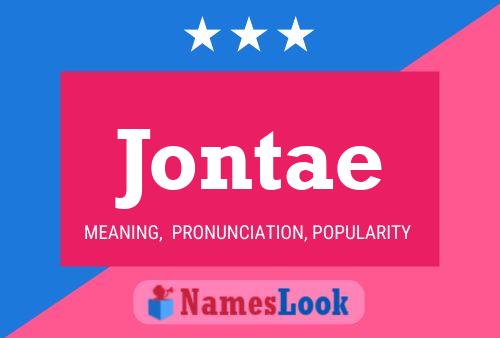 Jontae Namensposter