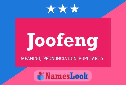 Joofeng Namensposter