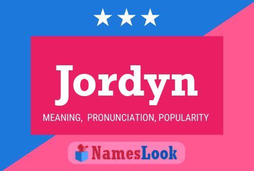 Jordyn Namensposter