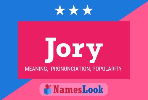 Jory Namensposter