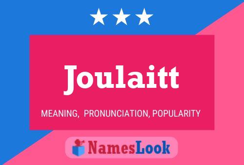 Joulaitt Namensposter