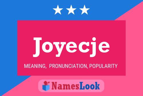 Joyecje Namensposter