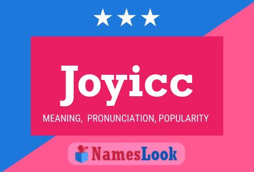 Joyicc Namensposter