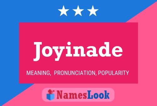 Joyinade Namensposter