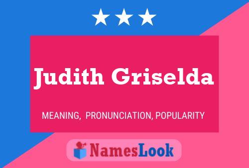 Judith Griselda Namensposter