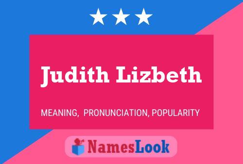 Judith Lizbeth Namensposter