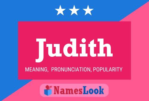 Judith Namensposter