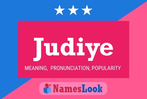 Judiye Namensposter