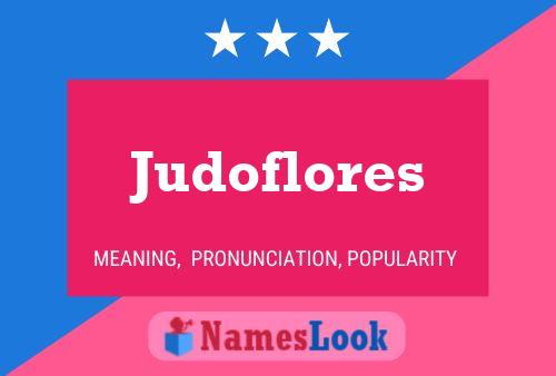 Judoflores Namensposter