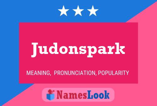 Judonspark Namensposter