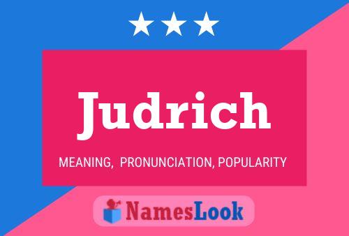 Judrich Namensposter