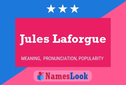 Jules Laforgue Namensposter