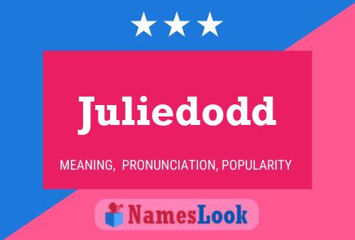 Juliedodd Namensposter