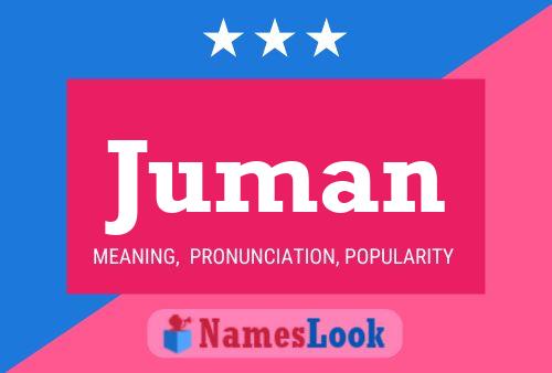 Juman Namensposter