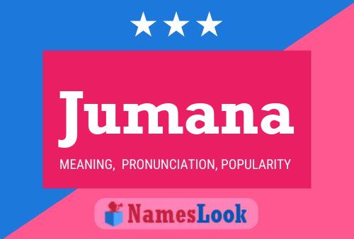 Jumana Namensposter