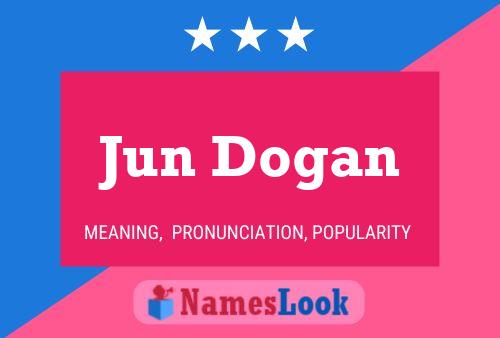 Jun Dogan Namensposter