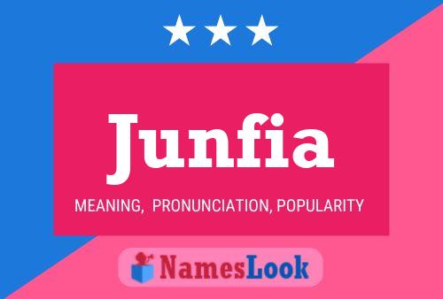 Junfia Namensposter