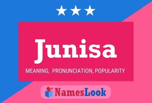 Junisa Namensposter