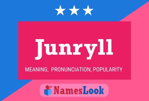 Junryll Namensposter