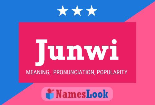 Junwi Namensposter