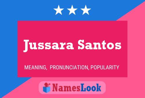 Jussara Santos Namensposter