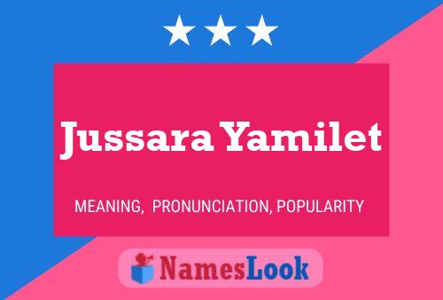 Jussara Yamilet Namensposter