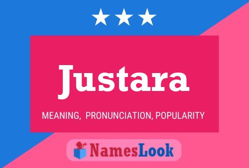 Justara Namensposter