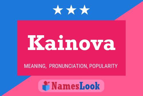 Kainova Namensposter