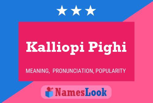 Kalliopi Pighi Namensposter