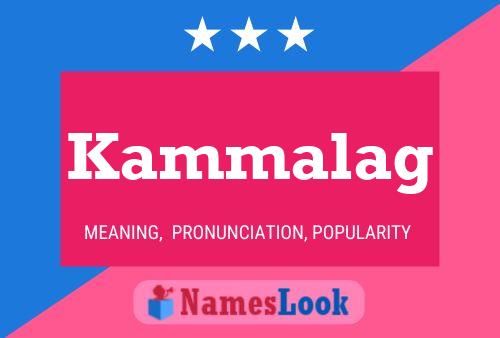 Kammalag Namensposter