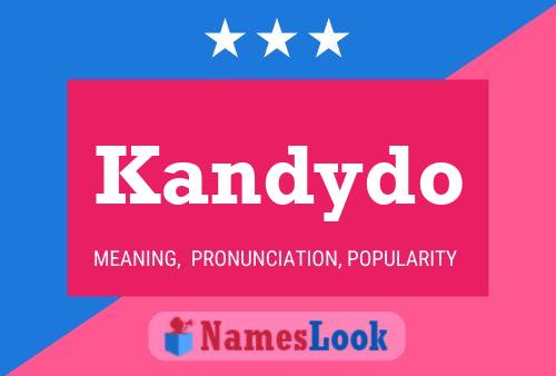 Kandydo Namensposter