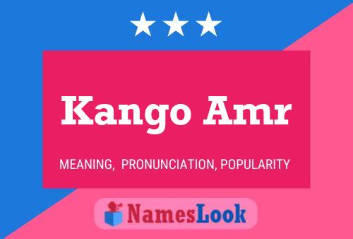 Kango Amr Namensposter