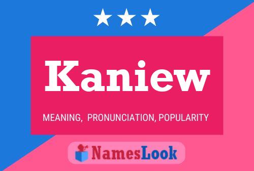 Kaniew Namensposter