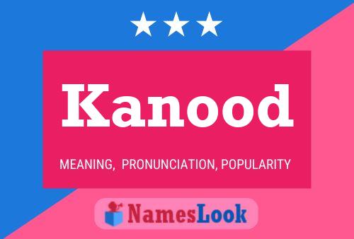 Kanood Namensposter