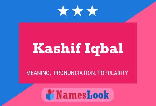 Kashif Iqbal Namensposter