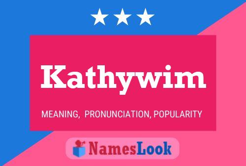 Kathywim Namensposter