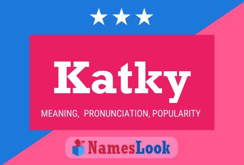 Katky Namensposter