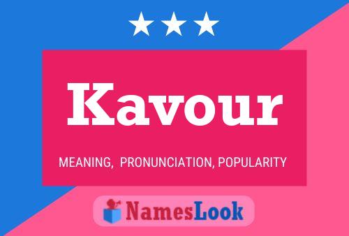 Kavour Namensposter