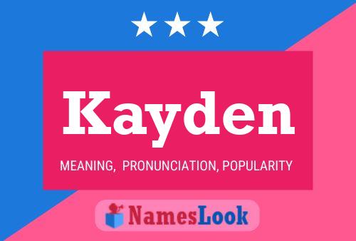 Kayden Namensposter