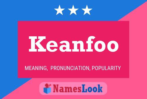 Keanfoo Namensposter