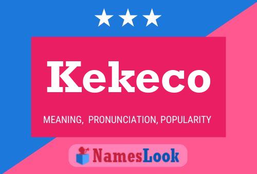 Kekeco Namensposter