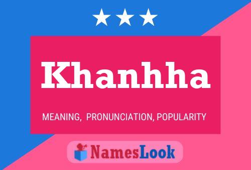 Khanhha Namensposter